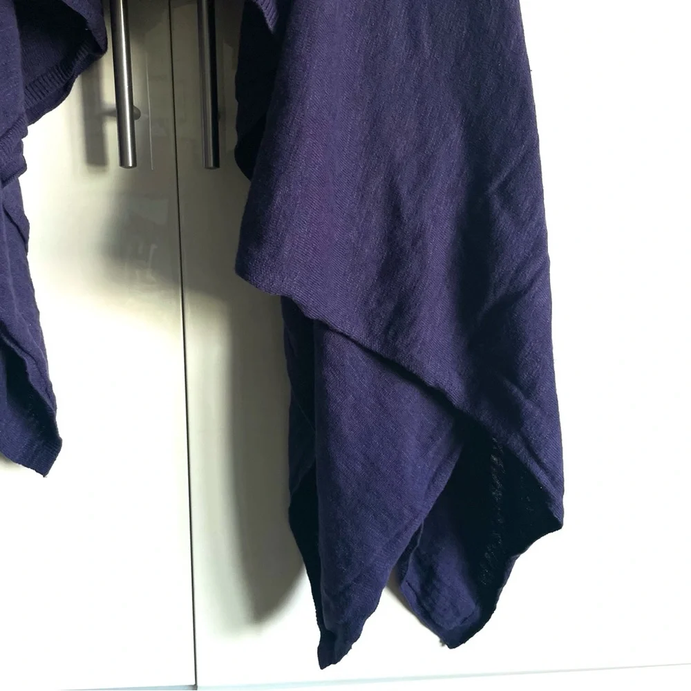 Free People Free-est Indigo Asymmetric Hem Sweater Skirt in Plummery Size M NWT